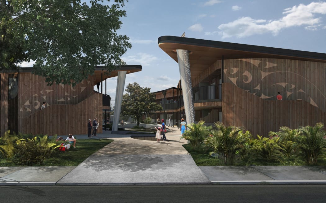 Māori Mental Health and Addictions housing complex in Otara, south Auckland