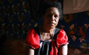 Evelyn Kunda - Human Rights Defender in her safe house among the slums of Goroka