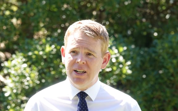 Covid-19 Response Minister Chris Hipkins giving an update on 30 December, 2021.