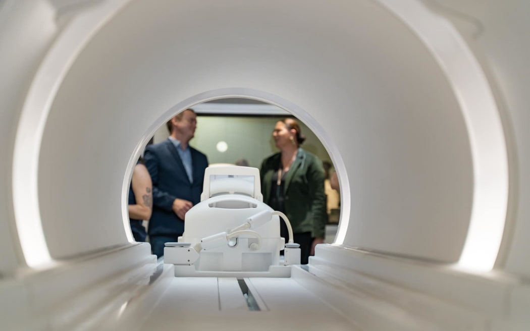 Mātai Institute magnetic resonance imaging machine at its brand new campus in Gisborne-Tairāwhiti.