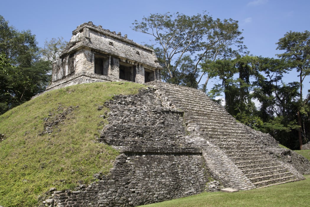Temple of the Count, Palenque Archaeological Park, Mexico.