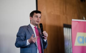 ACT leader David Seymour, on the Election 2020 campaign trail.