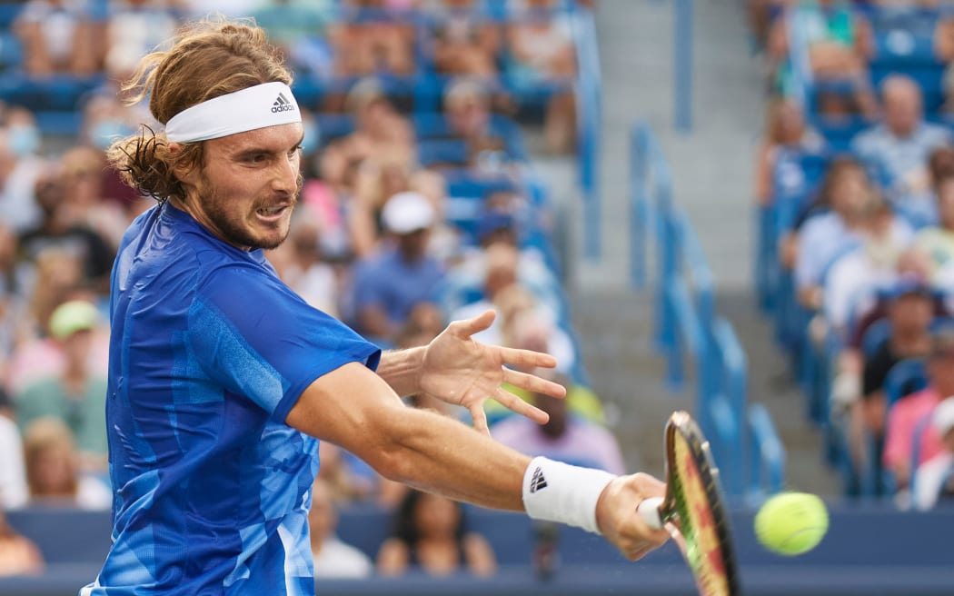 Stefanos Tsitsipas of Greece.