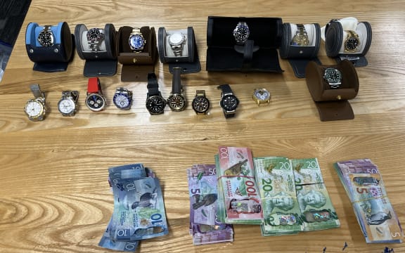 A police operation - Operation Chartruese - across Auckland has uncovered an alleged drug importation and money laundering operation