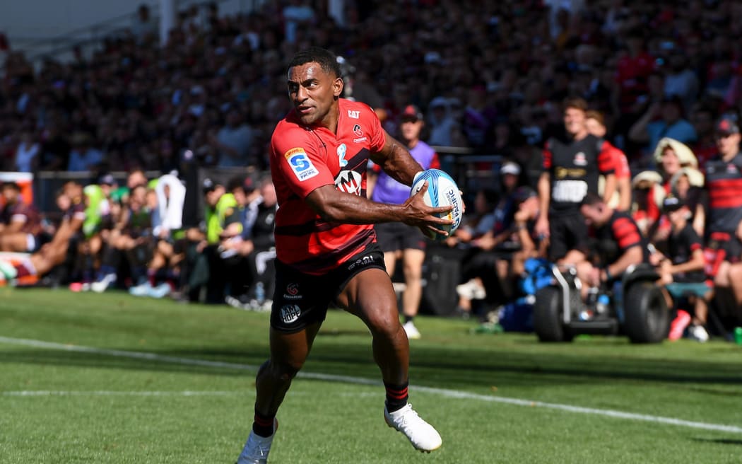 Sevu Reece of the Crusaders.