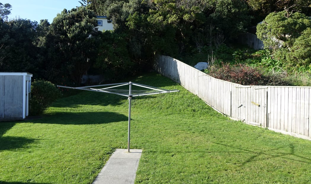 The O'Neill's have to walk a plank to escape raw sewage in their backyard during heavy rain.