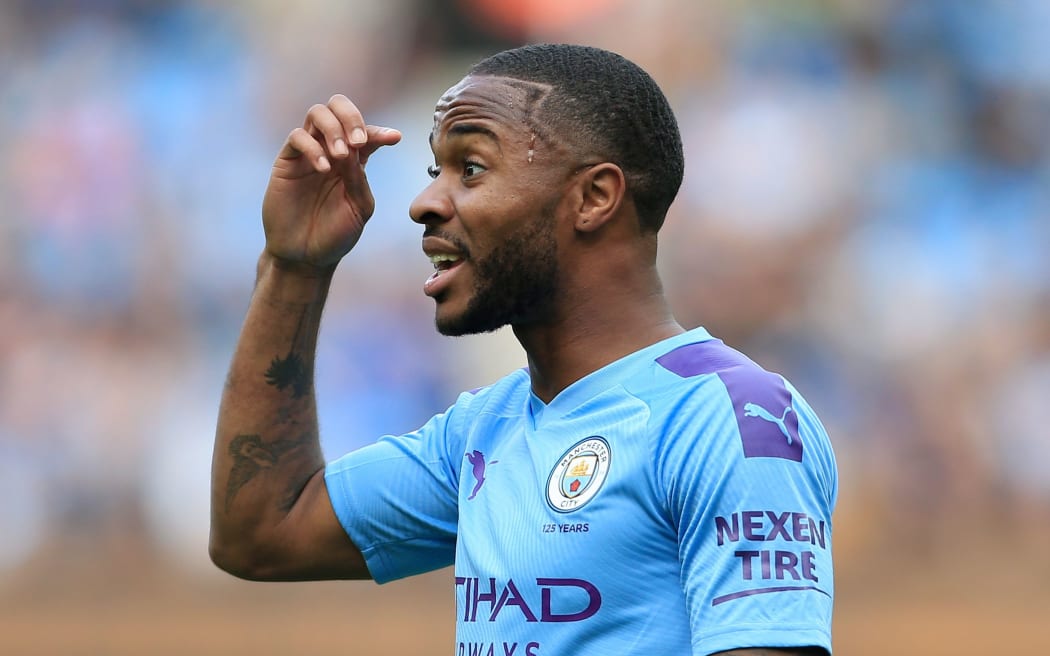 Raheem Sterling of Manchester City.