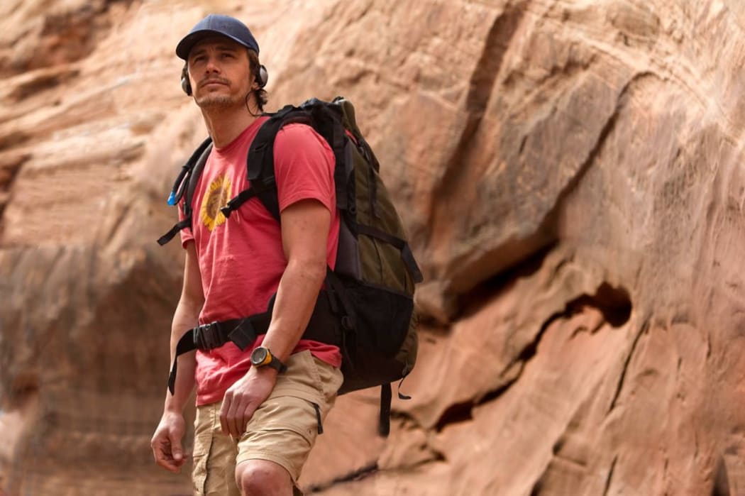 James Franco as Aron Ralston in “127 Hours.”