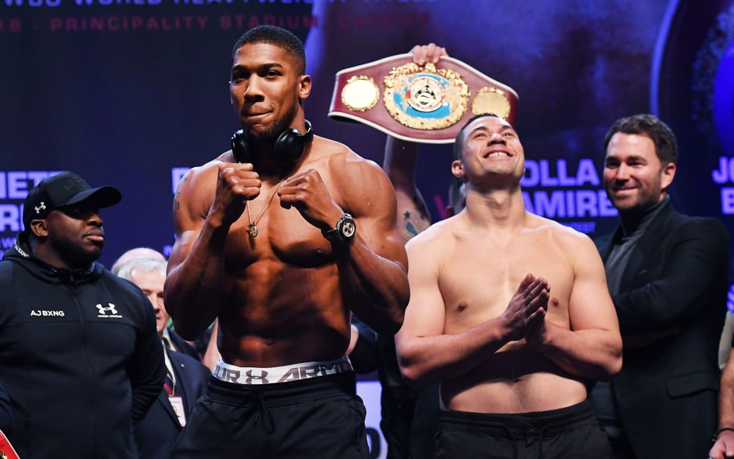 Anthony Joshua and Joseph Parker.