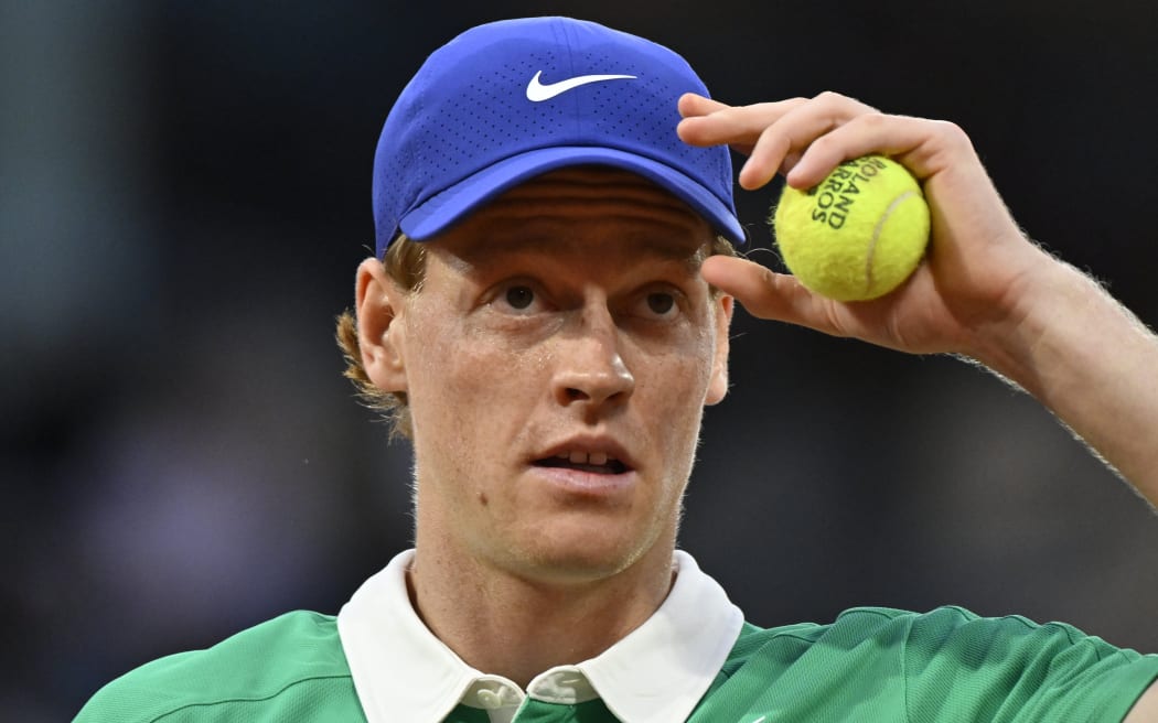 Italian tennis player Jannik Sinner.