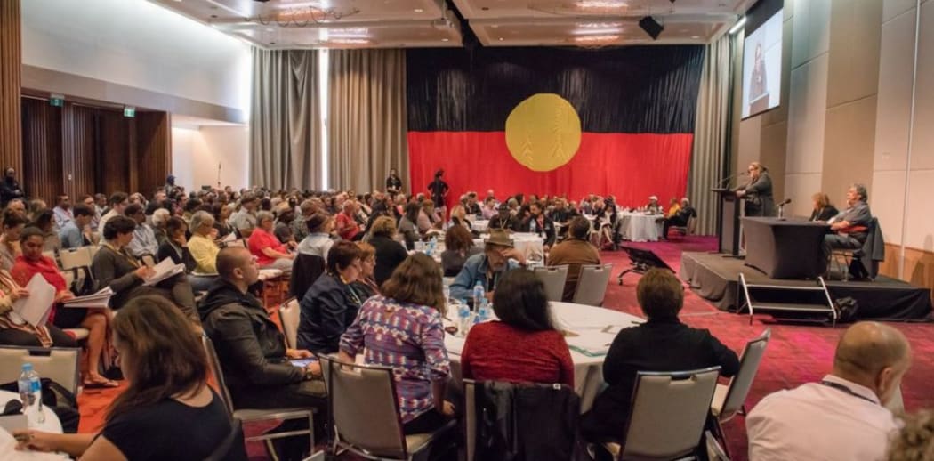 The final day of the National Constitutional Convention at Uluru.