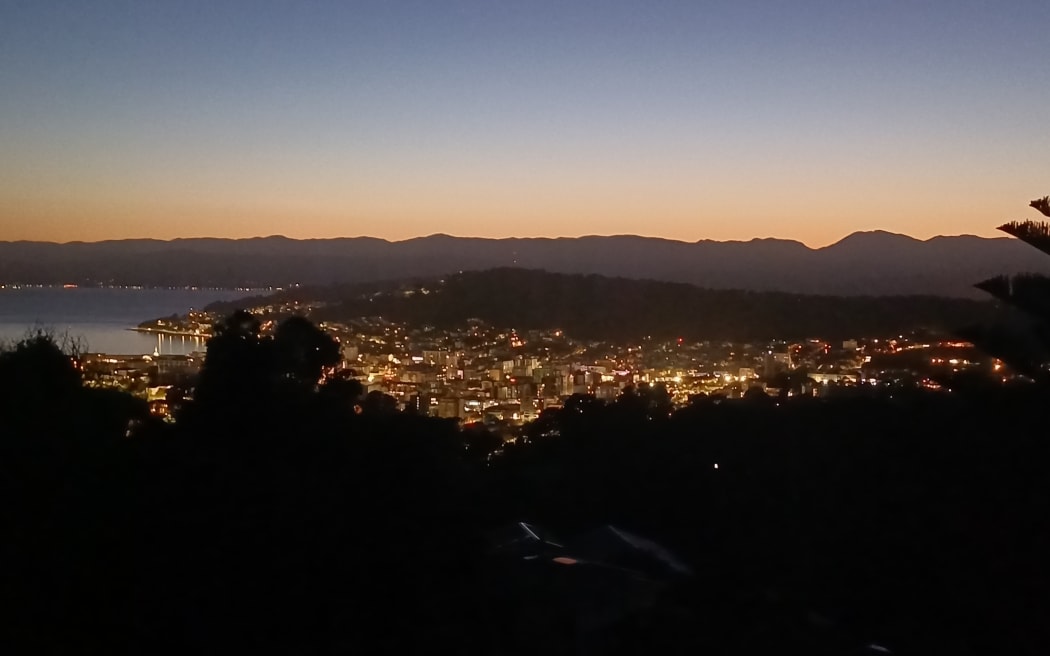 Sunrise over Wellington