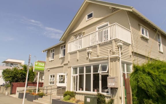 Youth Hostel in Hereford St, Christchurch