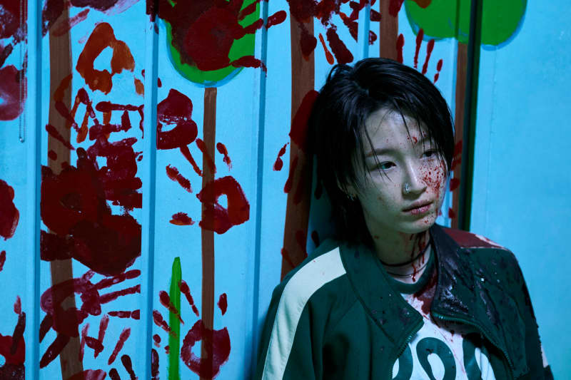 Won Ji-an as Se-mi in Squid Game.