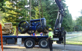 Masterton's iconic tractor being removed from the playground over safety reasons.