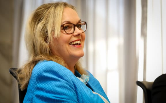 Judith Collins being re-appointed as a Minister 14.12.15.