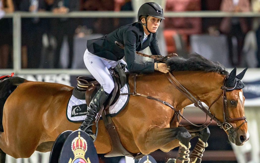 NZ equestrian Samantha McIntosh.