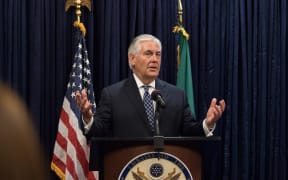 US Secretary of State Rex Tillerson.
