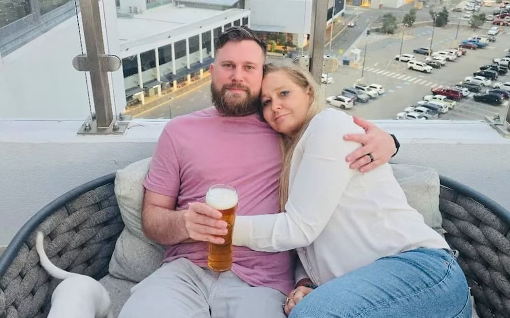 Sky Roberts with his sister Virginia Roberts Giuffre. Roberts says his sister is "still speaking through that book".