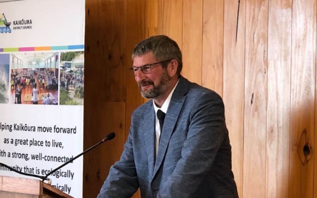 Kaikōura mayor Craig Mackle