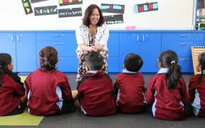 New entrance teacher Debbie Keung.