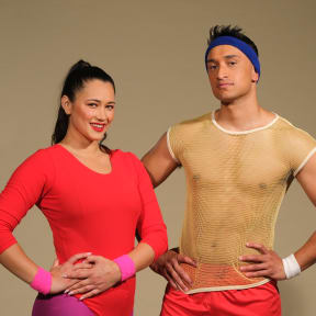 Natalie Te Rehua and Kruze Tangira in Albert Belz's Hyperspace