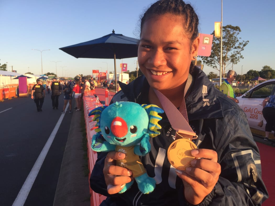 Fiji weightlifter Eileen Cikamatana