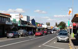 Ōtorohanga town centre