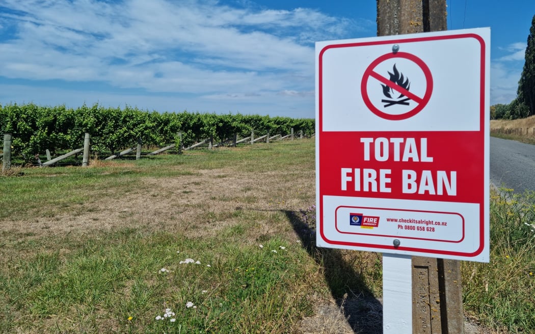 Marlborough has been in a restricted fire season since December 22nd, with a permit required for any open air fires. Samantha Gee