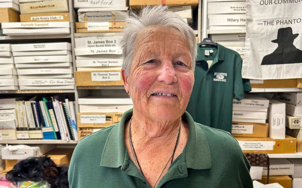 Bulls Museum Secretary Helen Cooper.