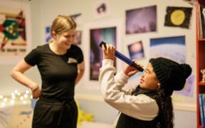 production still from Lani's Space