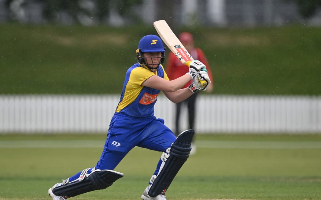 Bella James of the Otago Sparks.