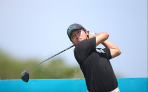 Fiji golfer Sam Lee