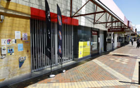 Empty shops on Blenheim’s Market St. SUPPLIED: STUFF - SINGLE USE ONLY