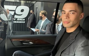 New Zealand actor Vinnie Bennett at the premiere of Fast and Furious 9.