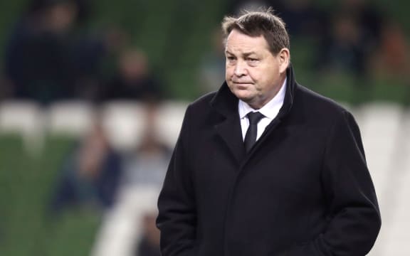 All Black coach Steve Hansen.