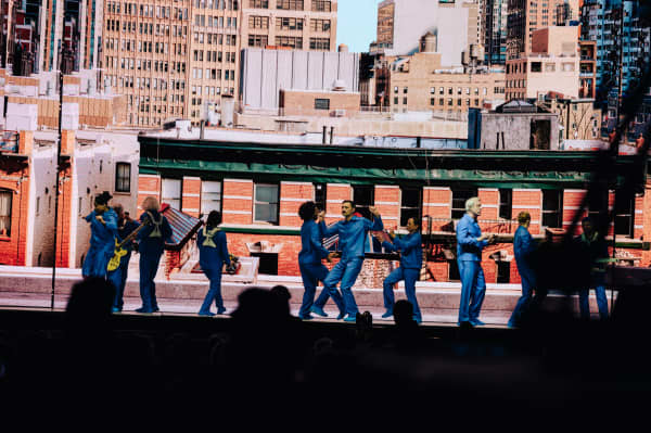 David Byrne performs at Auckland's Spark Arena on January 14, 2026.