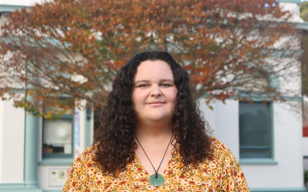 Youth MP Samantha Bergin, representing Labour MP Damien O’Connor.