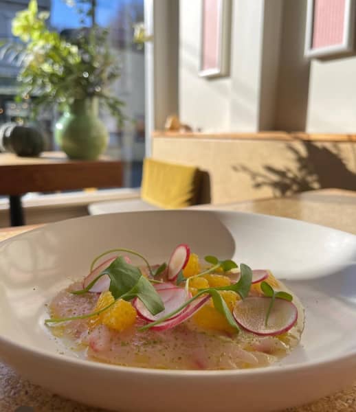 A plate of food at Wellington restaurant Rita.