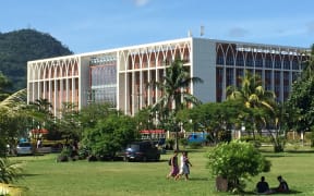 Samoa government building, Apia.