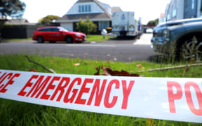 The scene of a homicide on Celtic Crescent in Ellerslie, Auckland.
