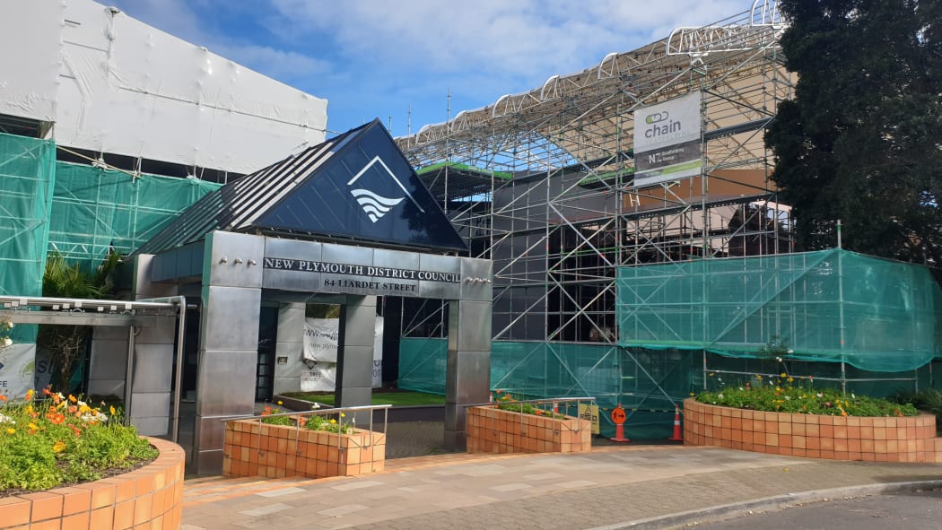New Plymouth's District Council building.