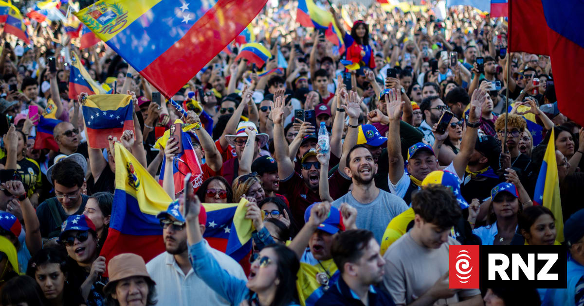 'At last': Venezuelans abroad celebrate Maduro ouster | RNZ
