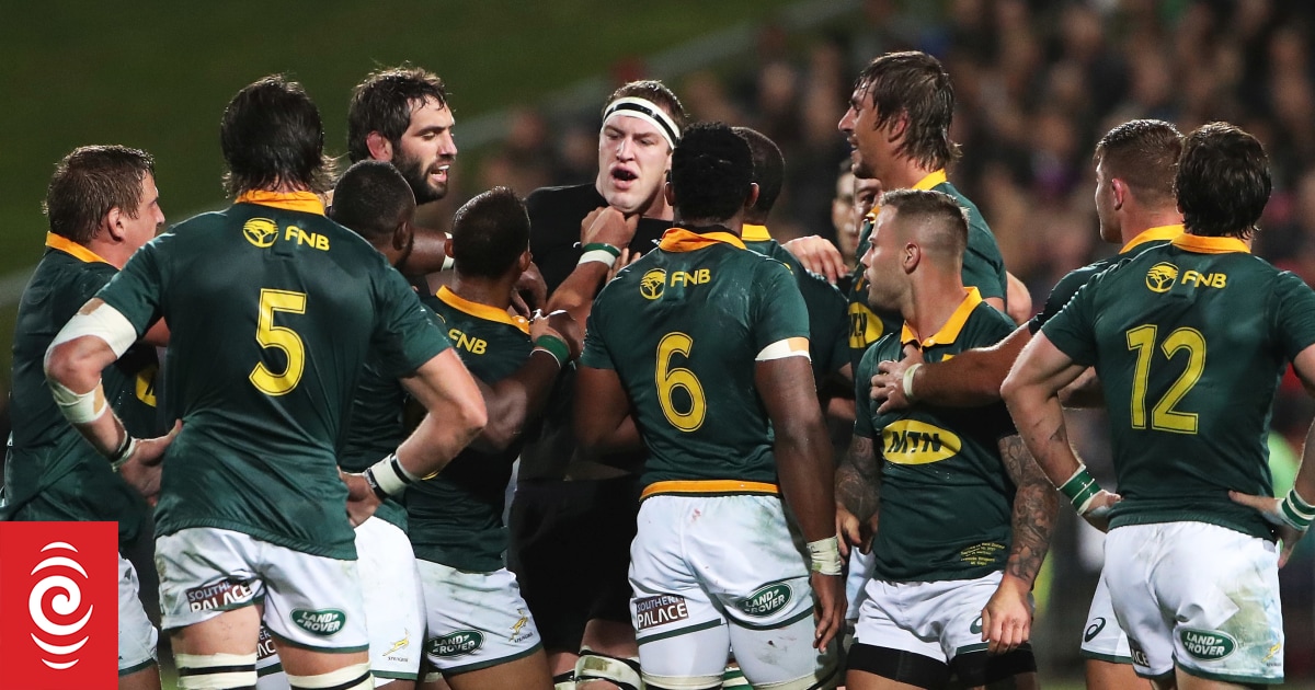 All Blacks V Springboks Preview A Clash Of Styles And Bodies Rnz News