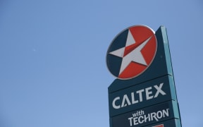 Caltex petrol station at Kaikōura.