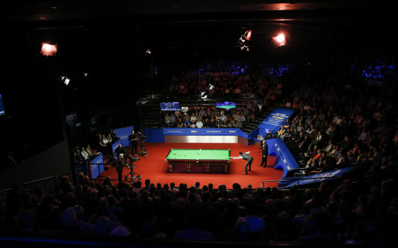 World Snooker Championship at the Crucible Theatre in Sheffield.