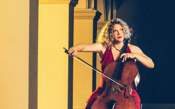 Cellist Inbal Megiddo.