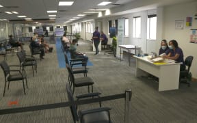 South Seas vaccination clinic in the old Manukau Institute tech building.