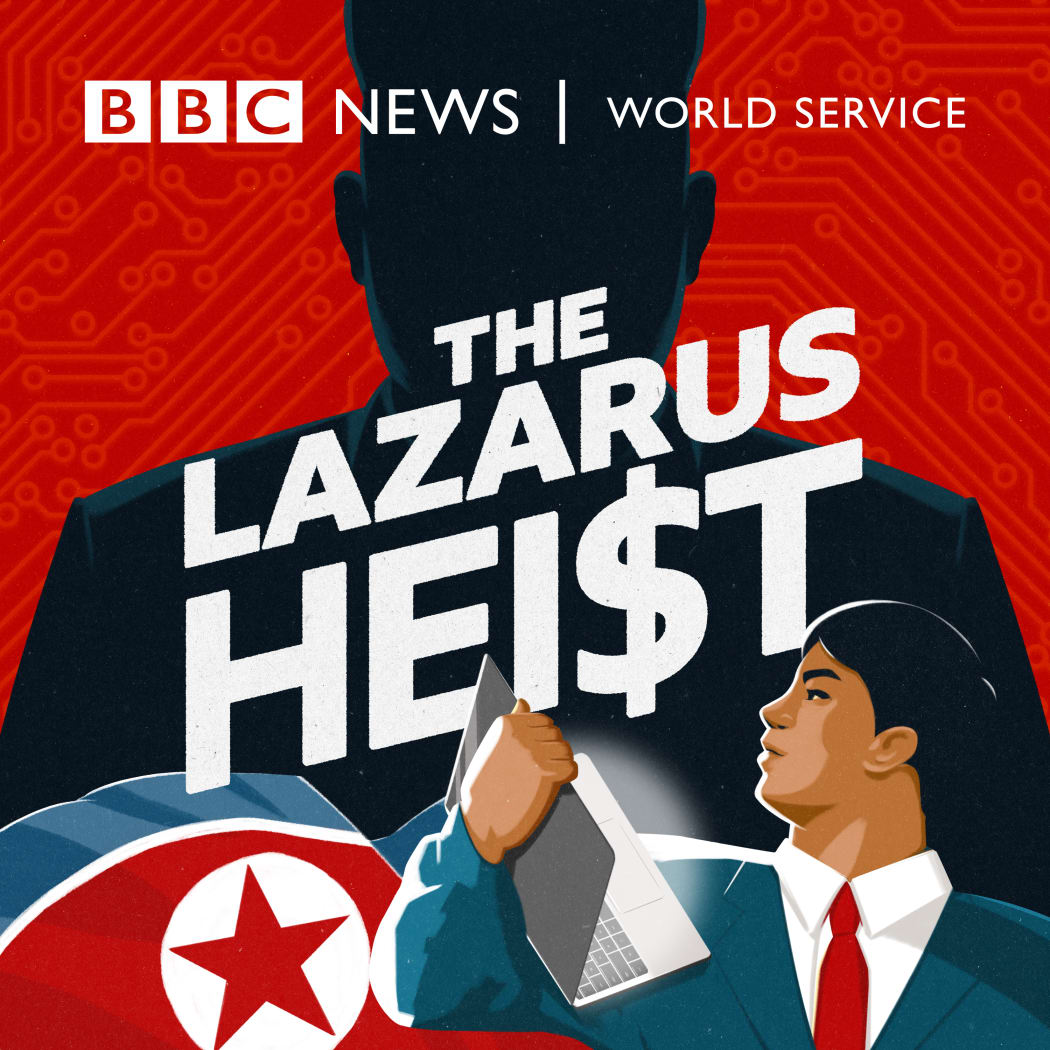 BBC Podcast The Lazarus Heist logo tile
