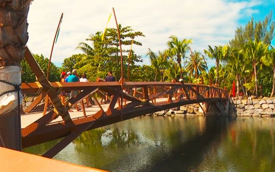 Teahupoo’s new bridge built for the Olympics – PHOTO Polynésie la 1ère
